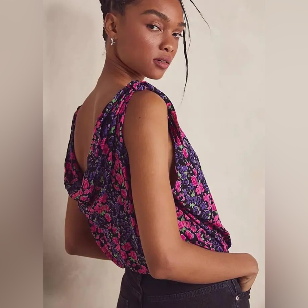 NWT Free People Women’s Intimately Bare It All Tank Bodysuit. Size Small.